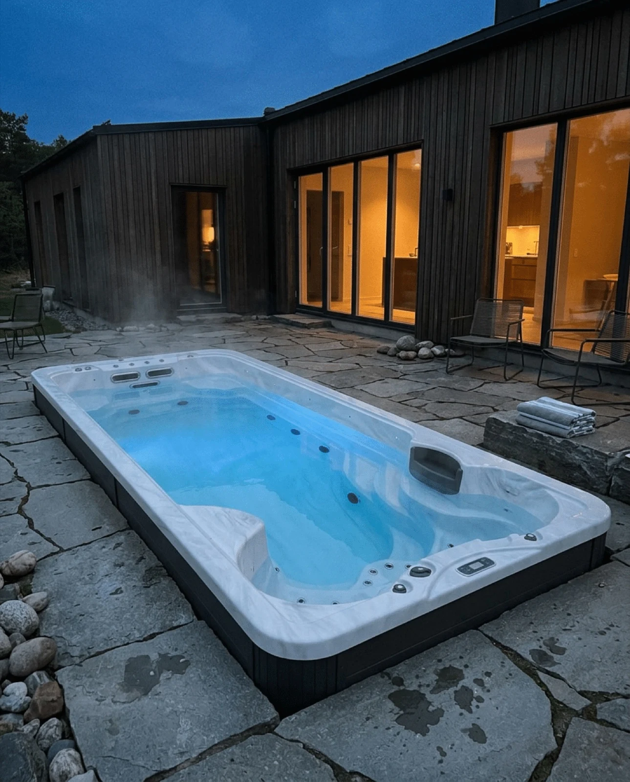 Basen z przeciwprądem Swim Spa Portland